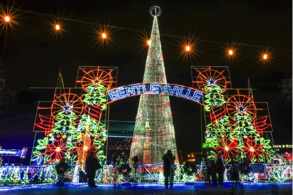 Bentleyville Fun Stickers - BV Hat - Bentleyville Tour of Lights